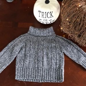 Size 2T knit sweater with turtleneck